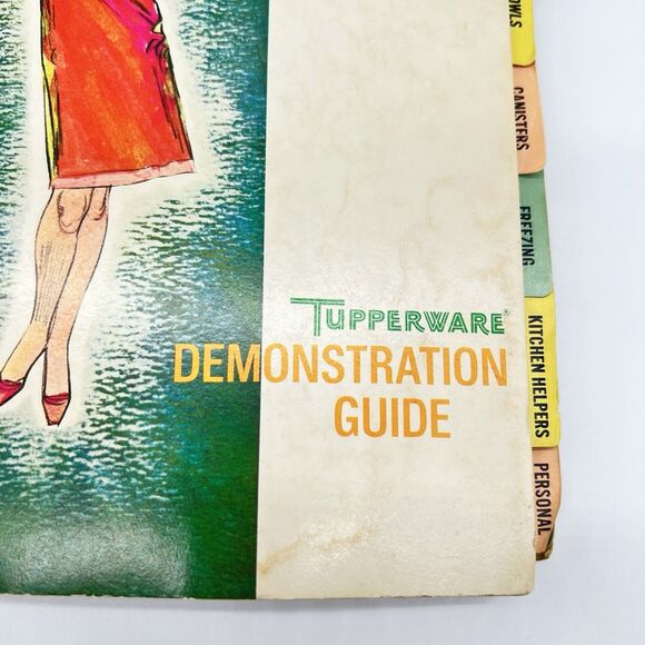 RARE! Vintage 1960/70s Tupperware Demonstration Guide & Envelop/Gift Certificate - Picture 11 of 16